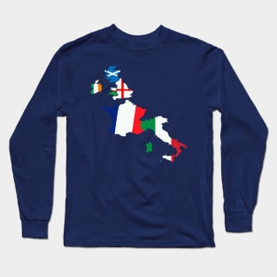 Rugby Union Fan Long Sleeve T-Shirt